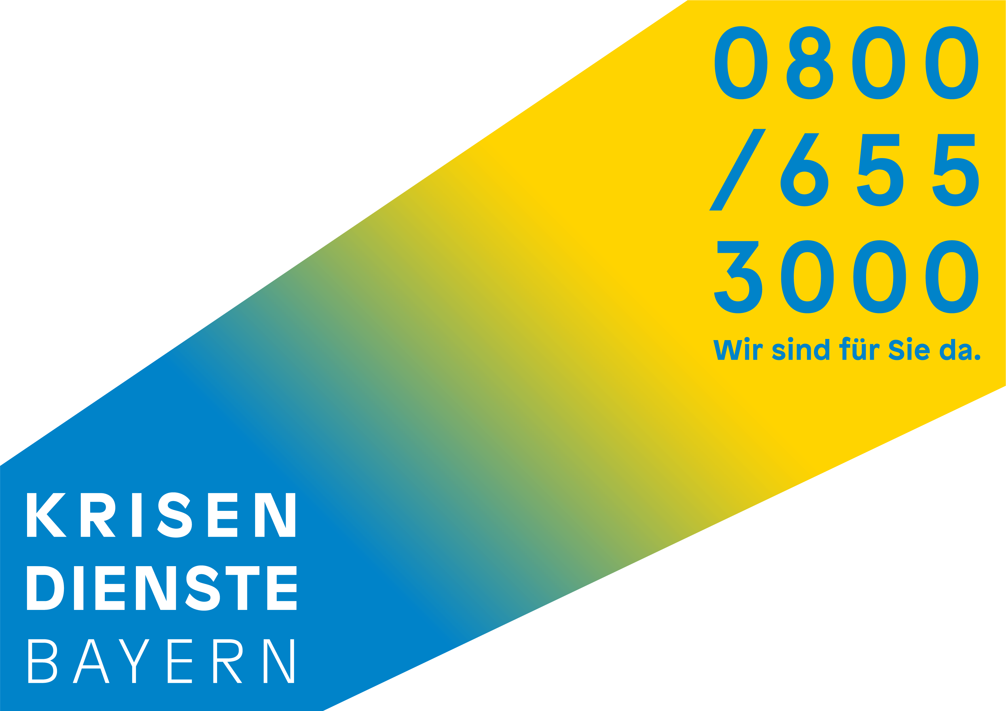 Logo Krisendienste Bayern